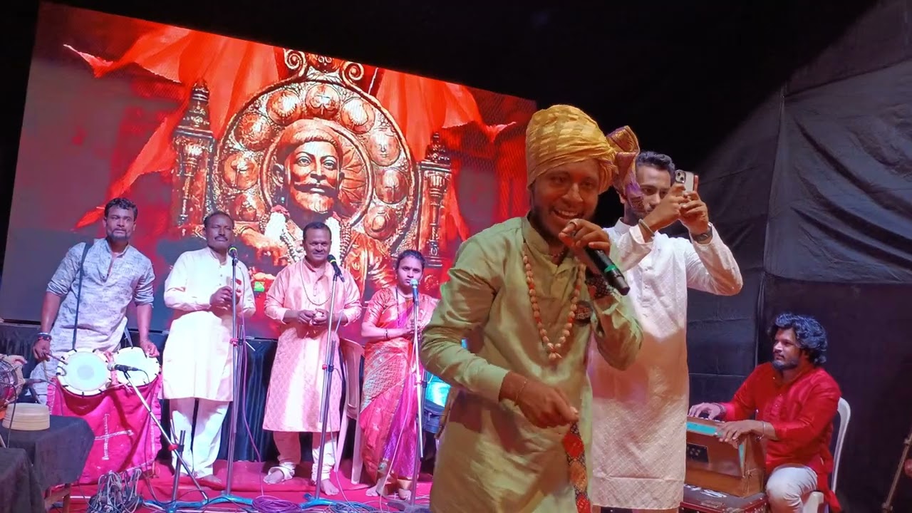 Shivba Chhatrapati Chandrakant Mane Sahir | चंद्रकांत मने शाहीर at wadalyacha rajkumar 2024 Part 3