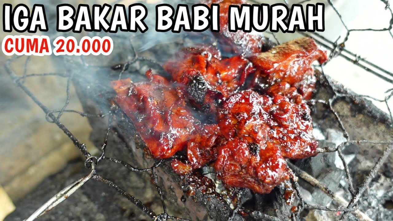 IGA BAKAR BABI SUPER ENAK DAN MURAH ❗❗ COCOK BUAT KULINER BABI SOLO