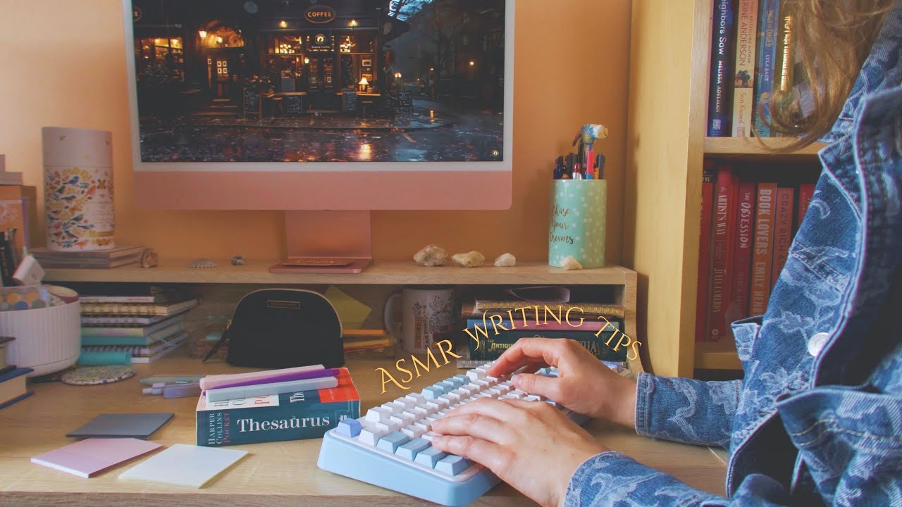 ASMR || 📚Watch this video if you want to relax and come up with a book idea ✍️