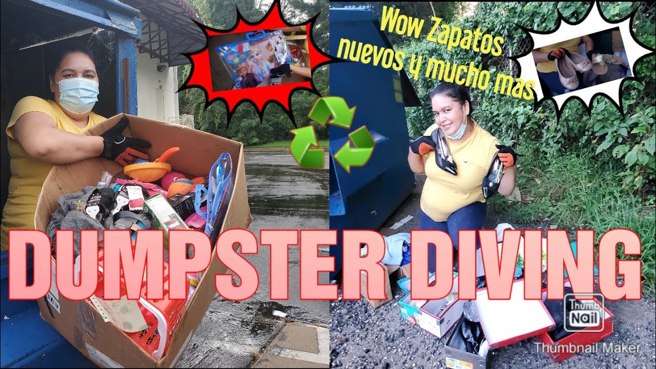 ♻️DUMPSTER DIVING/LO QUE TIRAN EN USA 🇺🇸 zapatos Nuevos ropa juguetes y mucho mas