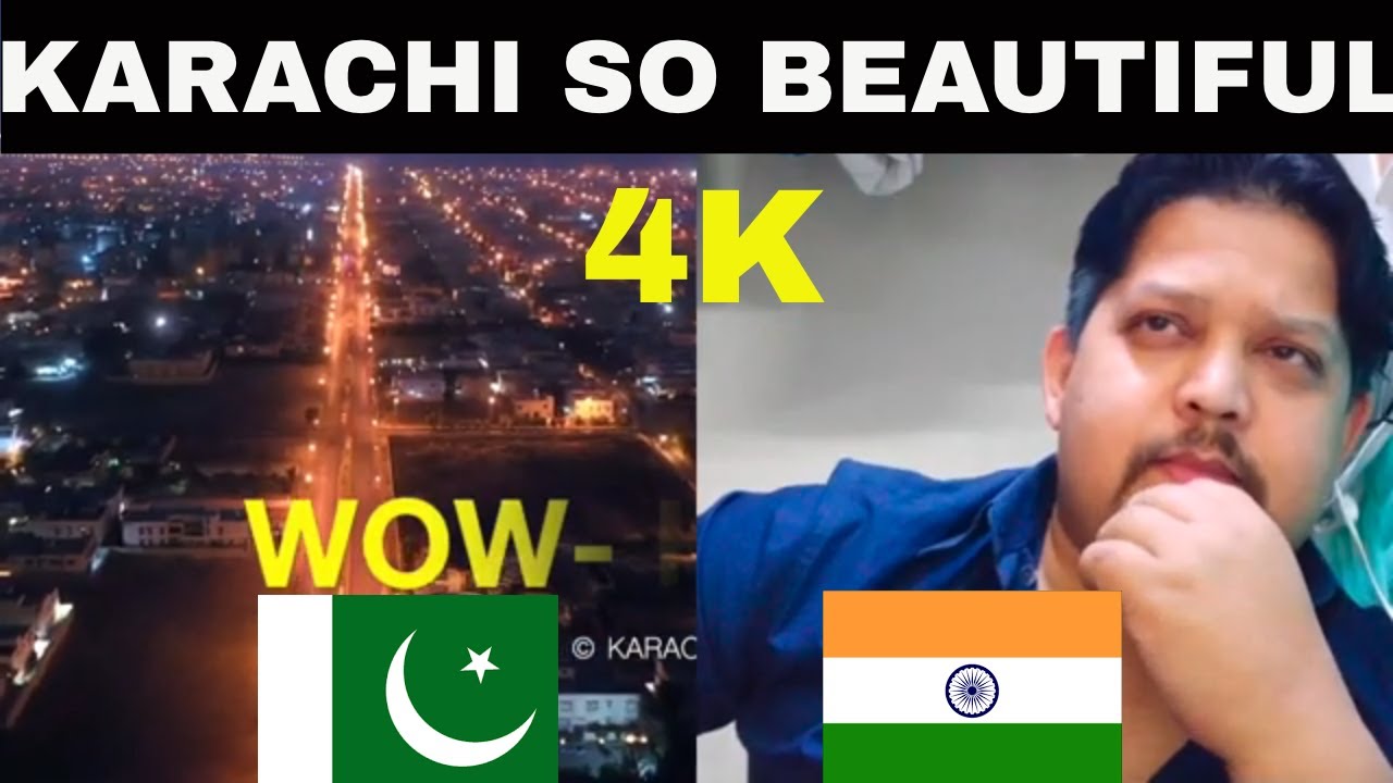 Indian Reaction on Karachi lockdown drone footage by KarachiStreetView  | barik bhai reacts