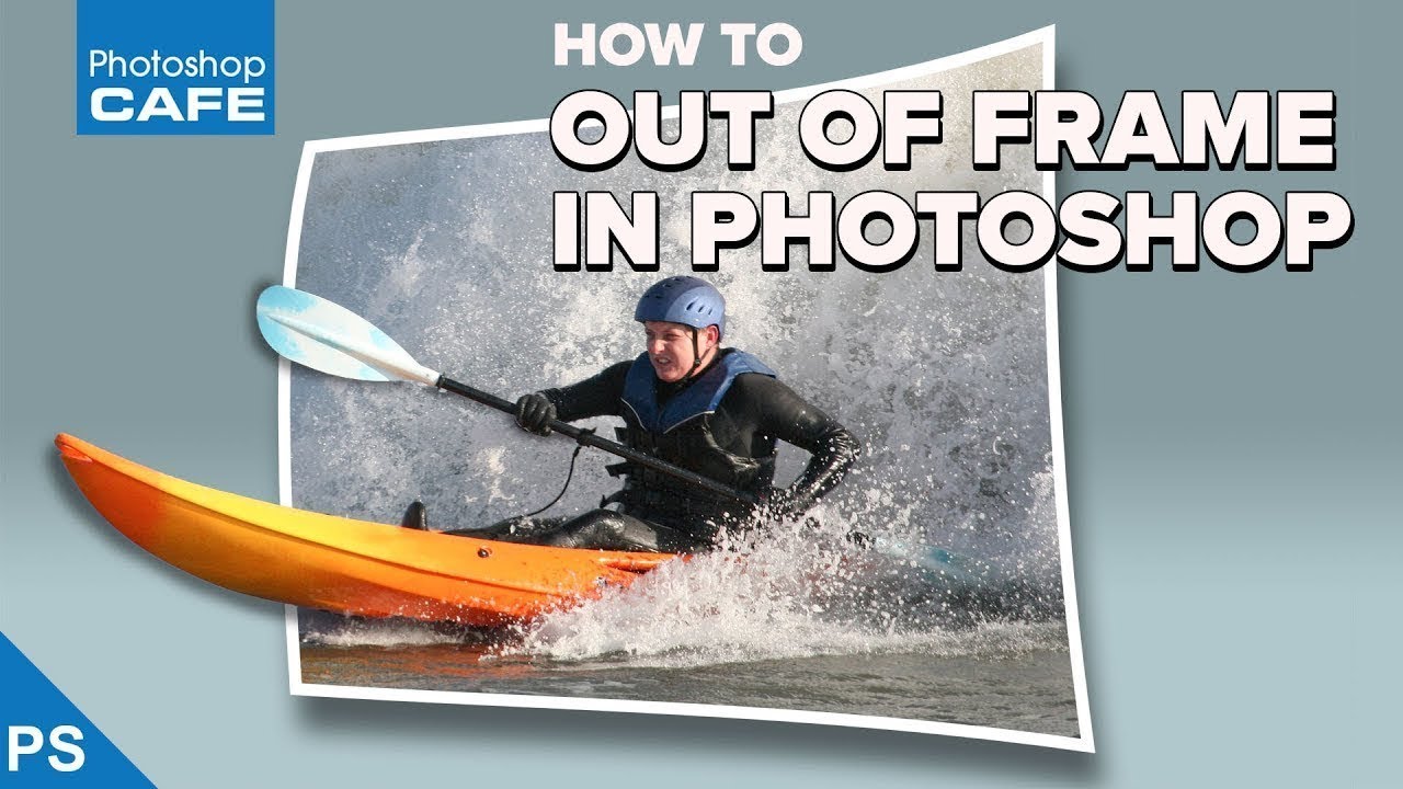 Как создать эффект выхода за границы в Photoshop