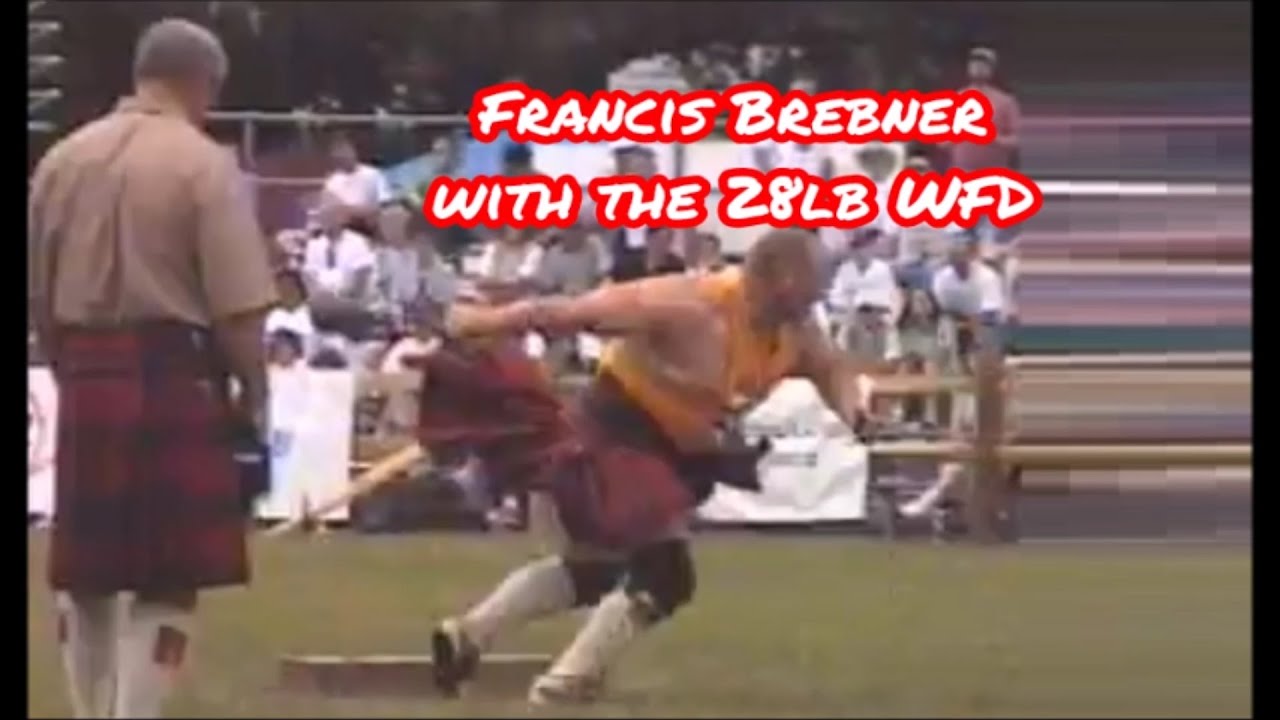 Francis Brebner with the 28lb WFD