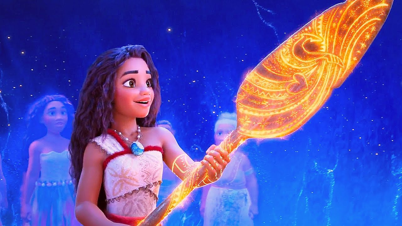 MOANA AWAKENED the marks of a DEMI GOD and her POWER brings together ALL the OCEANS of the PLANET