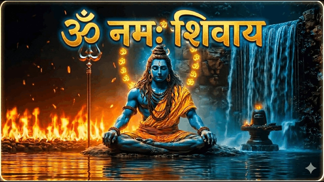 Om Namah Shivaya 108 Times 🙏 Powerful Shiva Mantra Chanting | Meditation & Positive Energy