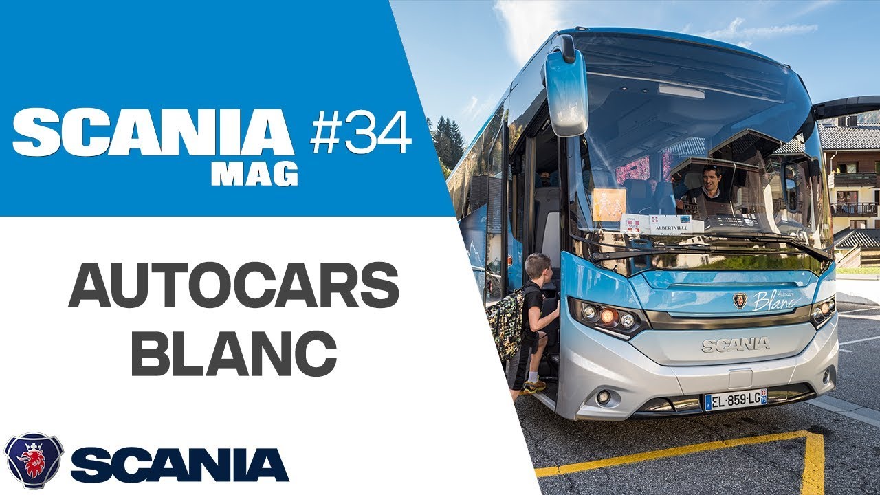 Reportage Scania Mag 34 - Autocars Blanc