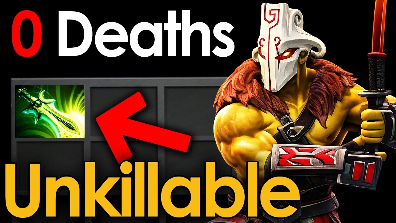 Juggernaut with 0 Kills and He Is Unkillable Immortal Rank Carry Gameplay | Dota 2 Patch 7.41c