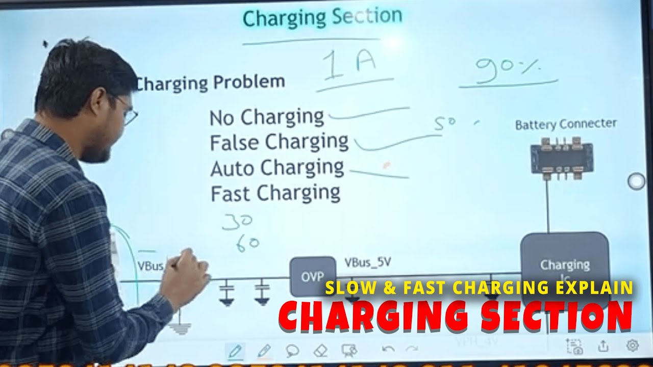 Charging Section Full Detail Video | charging section |  @hardwarefixer