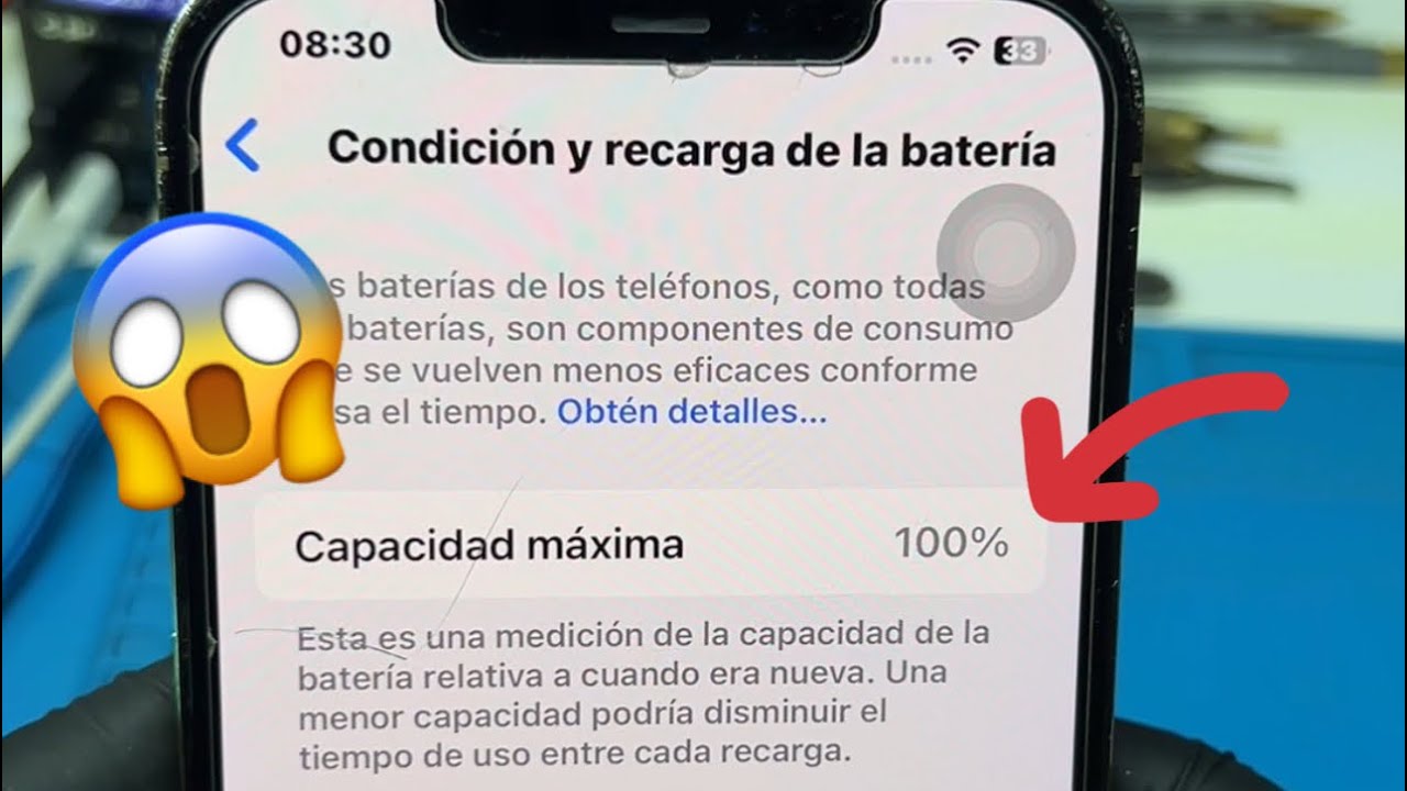 Cambiar batería iPhone 12 Pro Max con 100% de vida iOS 18.3.1