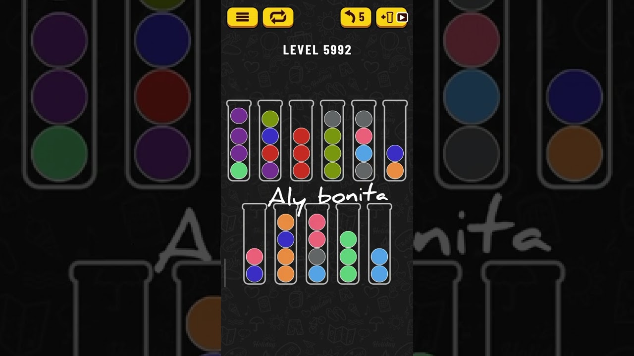 ball sort puzzle level 5992