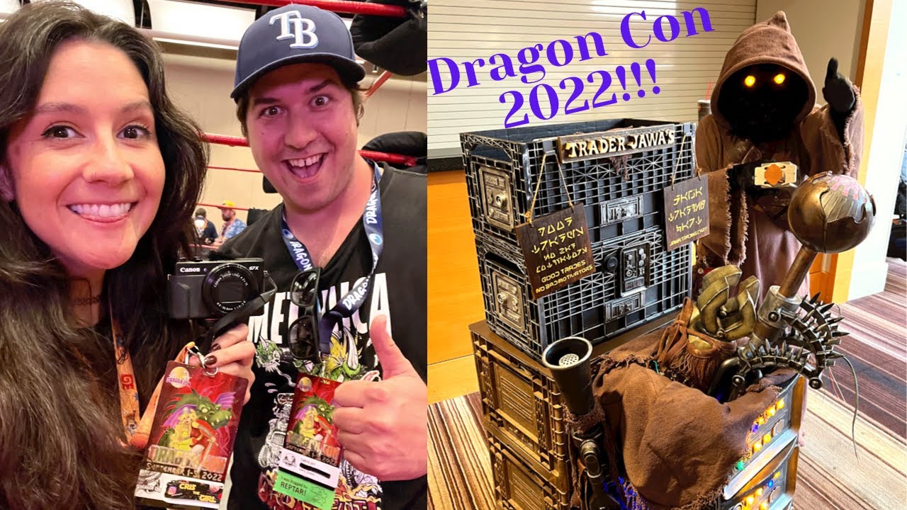Dragon Con 2022!🐉 My First Time EVER!!! Why Day 1 was a Rough Start + I’m Now a Fan of Wrestling!