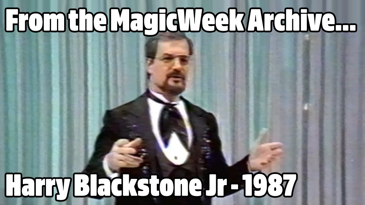 Harry Blackstone Jr  - Magician - The Paul Daniels Magic Show - 1987