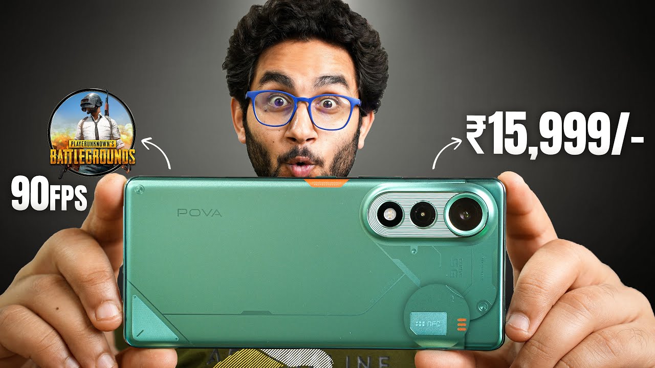 Curved Display + 90FPS Gaming Under ₹16K? | Tecno POVA Curve 5G 🔥