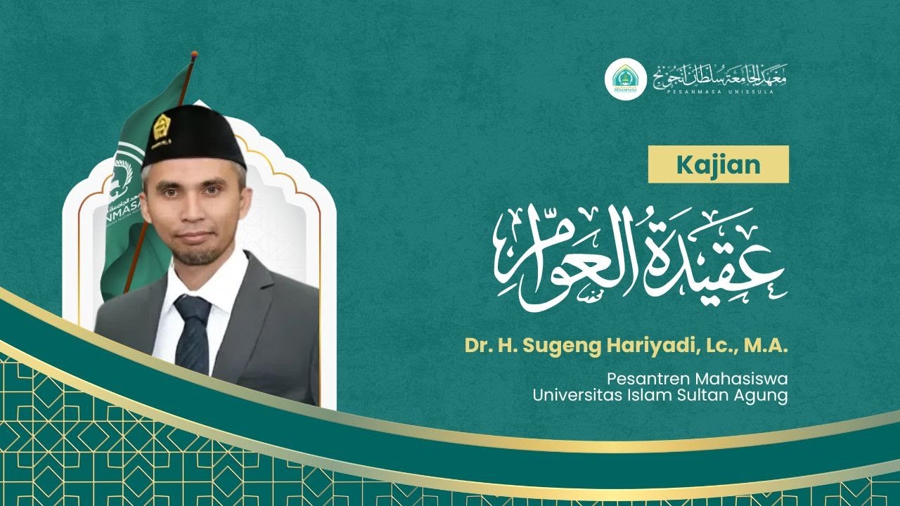 🔴LIVE - KAJIAN AQIDATUL AWAM USTADZ Dr H. Sugeng Hariyadi, Lc., M.A. GELOMBANG  (RETEACHING)