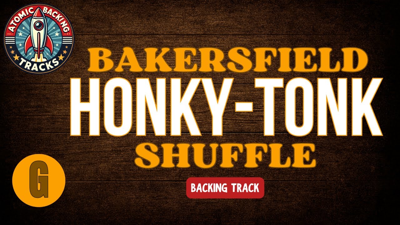 Bakersfield Honky-Tonk Shuffle in G 125 BPM | Guitar Backing Track