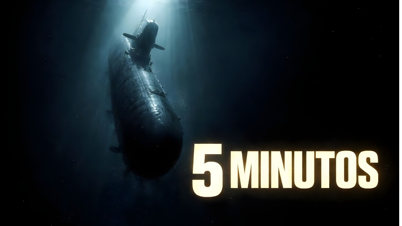 Os Últimos 5 Minutos do Submarino Nuclear Que Desapareceu no Atlântico