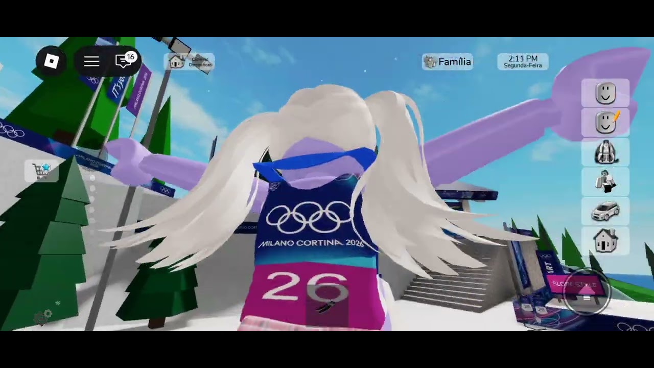 Testei a nova atualização das Olimpíadas no broquereven no roblox 