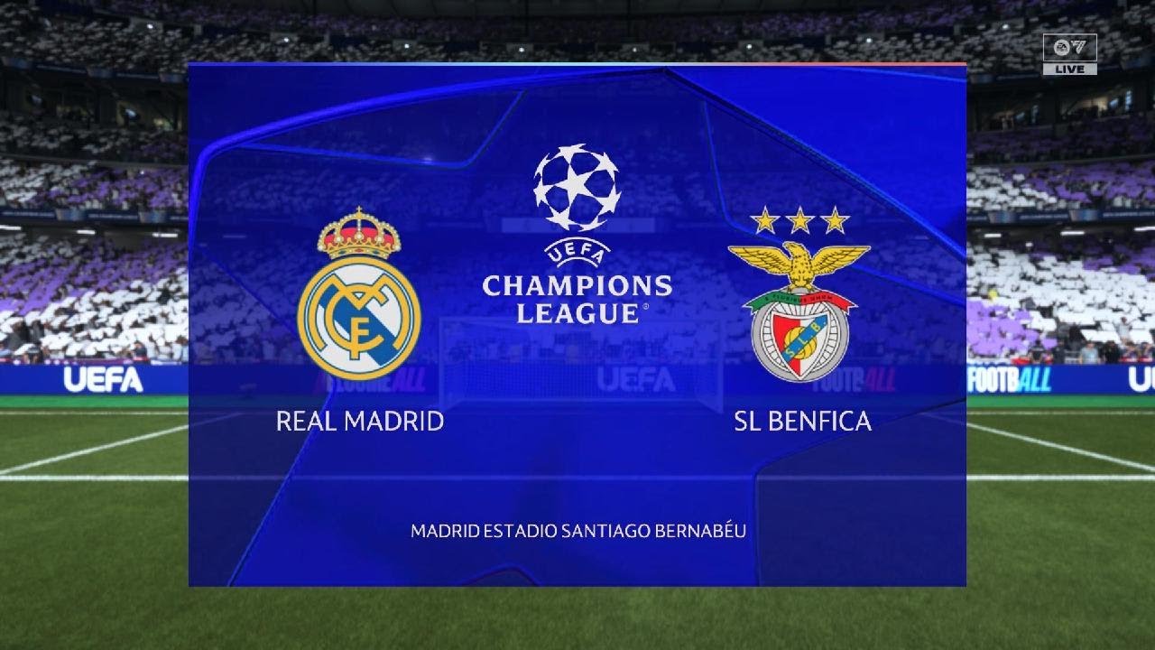 EA FC 26 PS5 1/16 (Vuelta) Playoffs Uefa Champions League Real Madrid VS SL Benfica