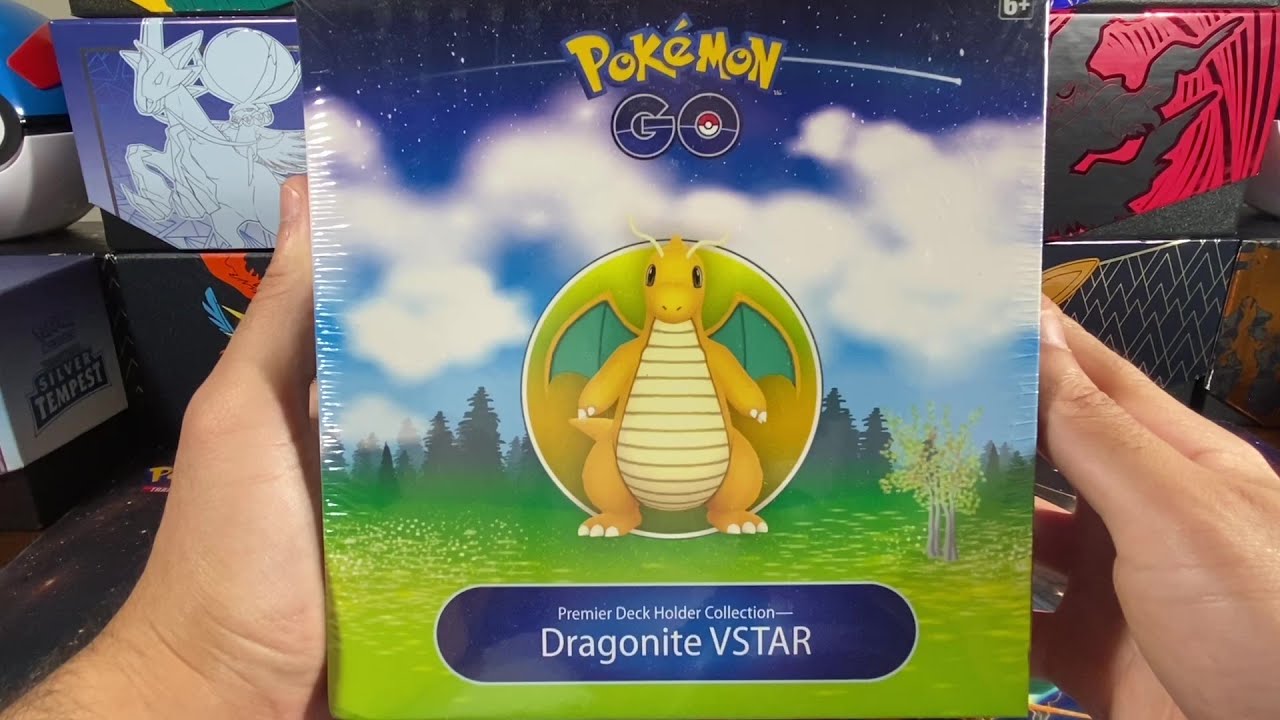 GOLD PULLED!!!  Dragonite VStar Premier Deck Holder Collection Opening!