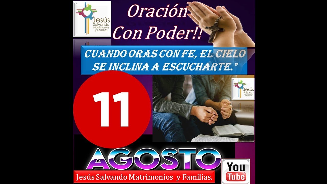 Oración Con Poder en Vivo 11/Agosto/2025 2 O Mas Nos Pongamos De Acuerdo!! #restaruracionmatrimonial