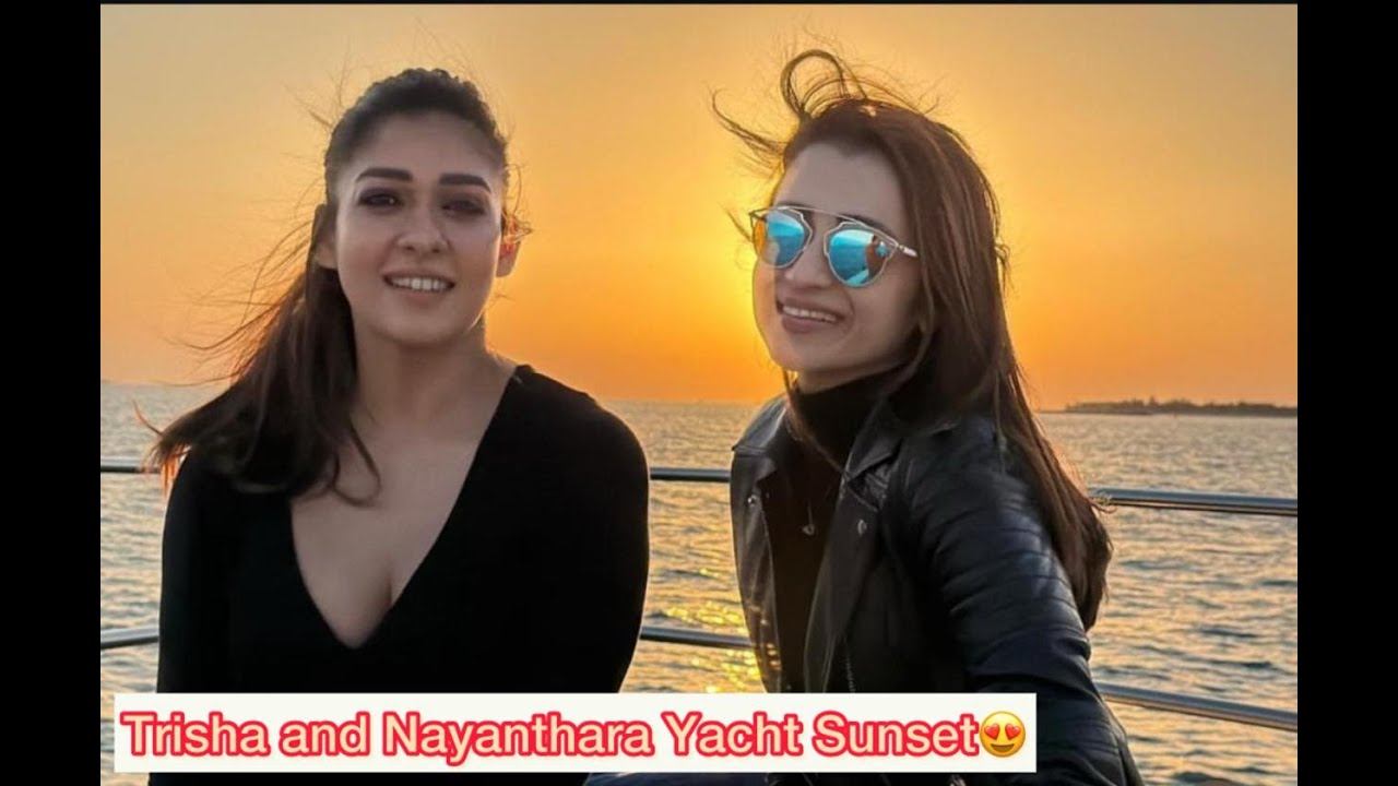 Nayanthara And Trisha Unexpected Surprise 😍 River Thames Sunset Cruise | Toxic | Landlord