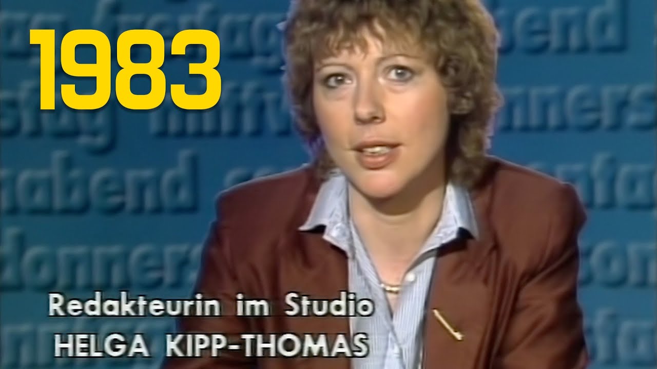 ARD Wochenspiegel mit Helga Kipp-Thomas und Dagmar Berghoff (05.06.1983)