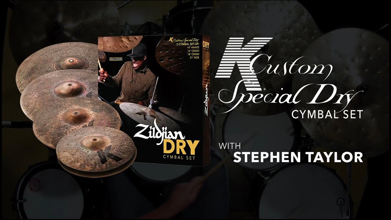 K Custom Special Dry Cymbal Set Overview with Stephen Taylor