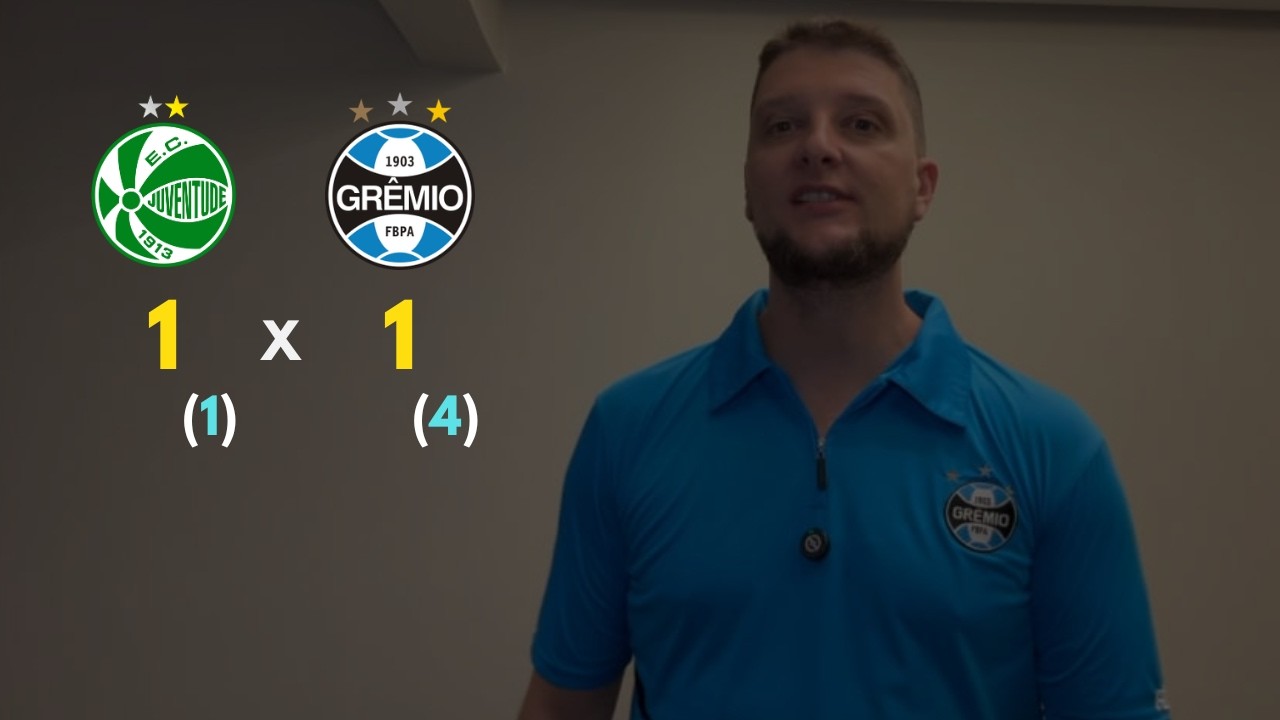 Juventude 1 x 1 Grêmio (1 x 4 P) | ESTAMOS NA FINAL | A esperança