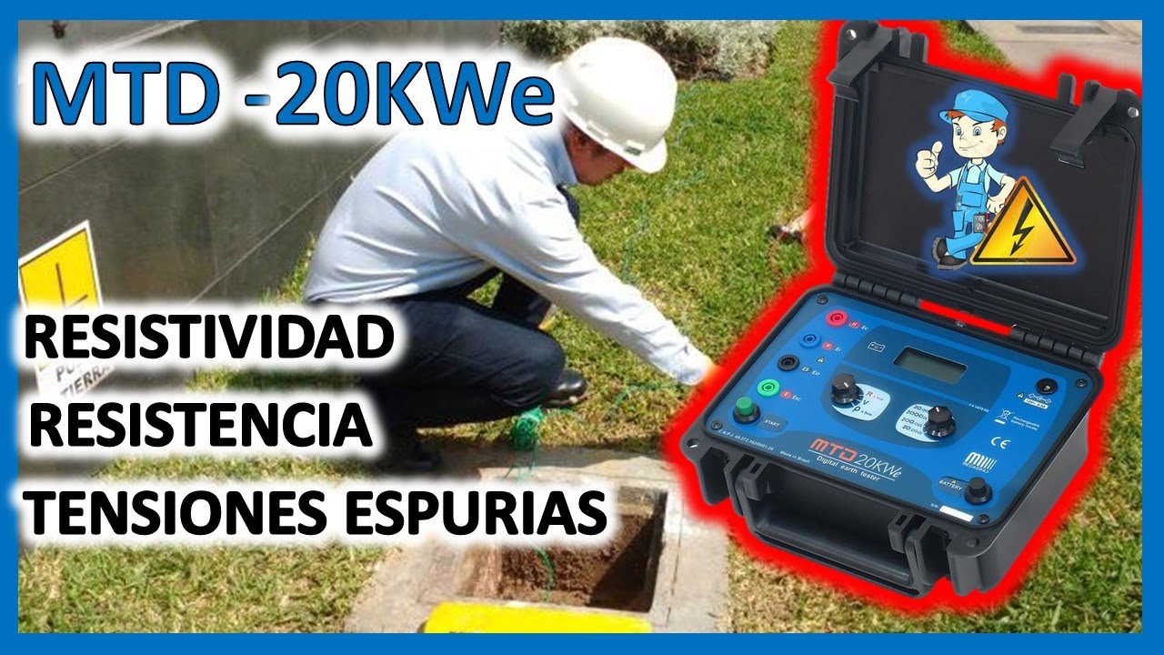 Telurometro MEGABRAS MTD 20kwe ⚡ Características Y ESPECIFICACIONES⚡