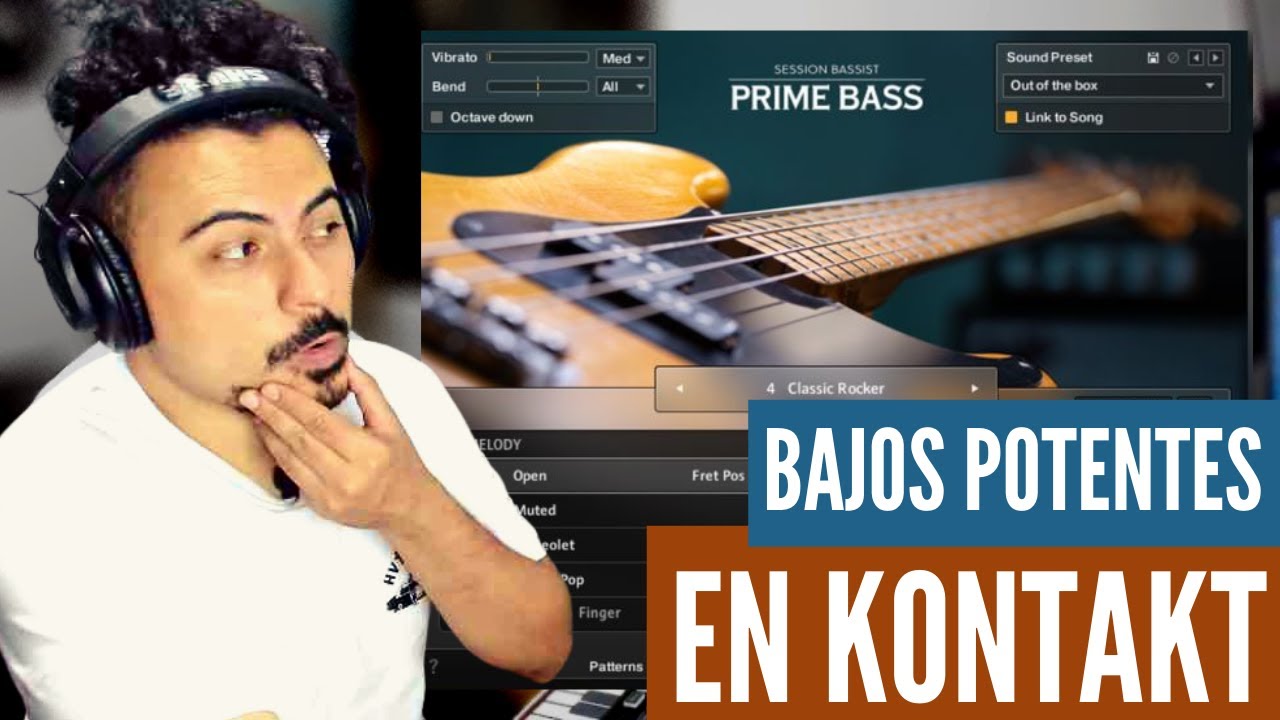 ¿La mejor librería de BAJOS para KONTAKT? 😱💥 [Session Bassist - Prime Bass] Native Insruments
