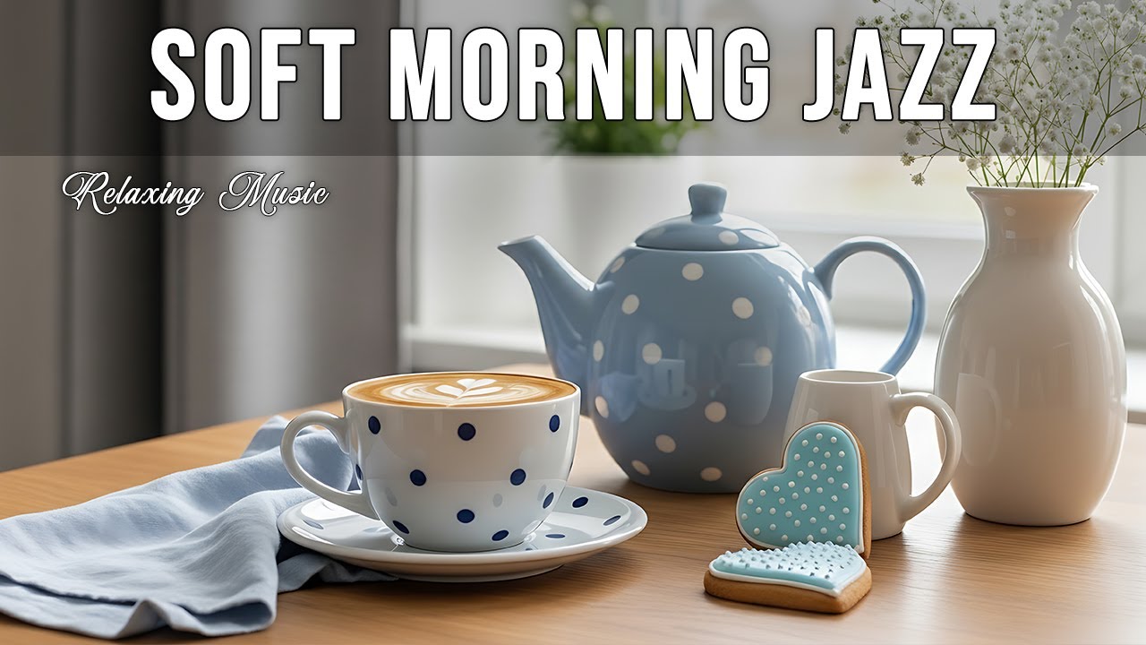 Soft Morning Jazz Feel 🌸 Spring Cafe Bossa Nova Piano for Calm Daily Focus
