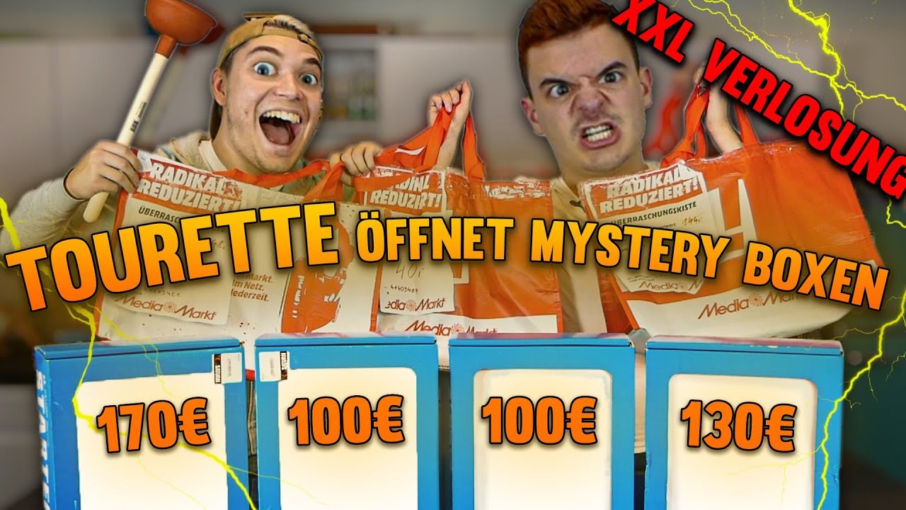 Tourette testet Saturn & Media Markt Mysterie/Überraschungsboxen Boxen!! + Verlosung