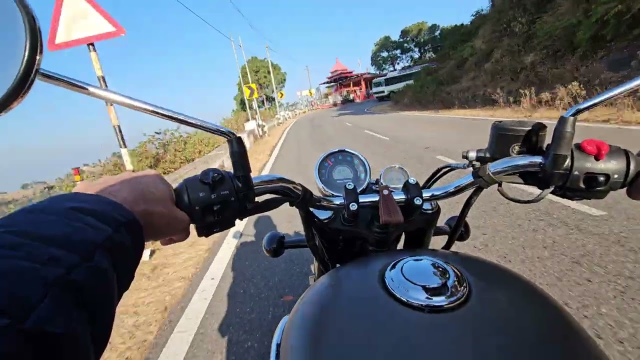 Mountain ride on meteor350 #meteor350mountainride