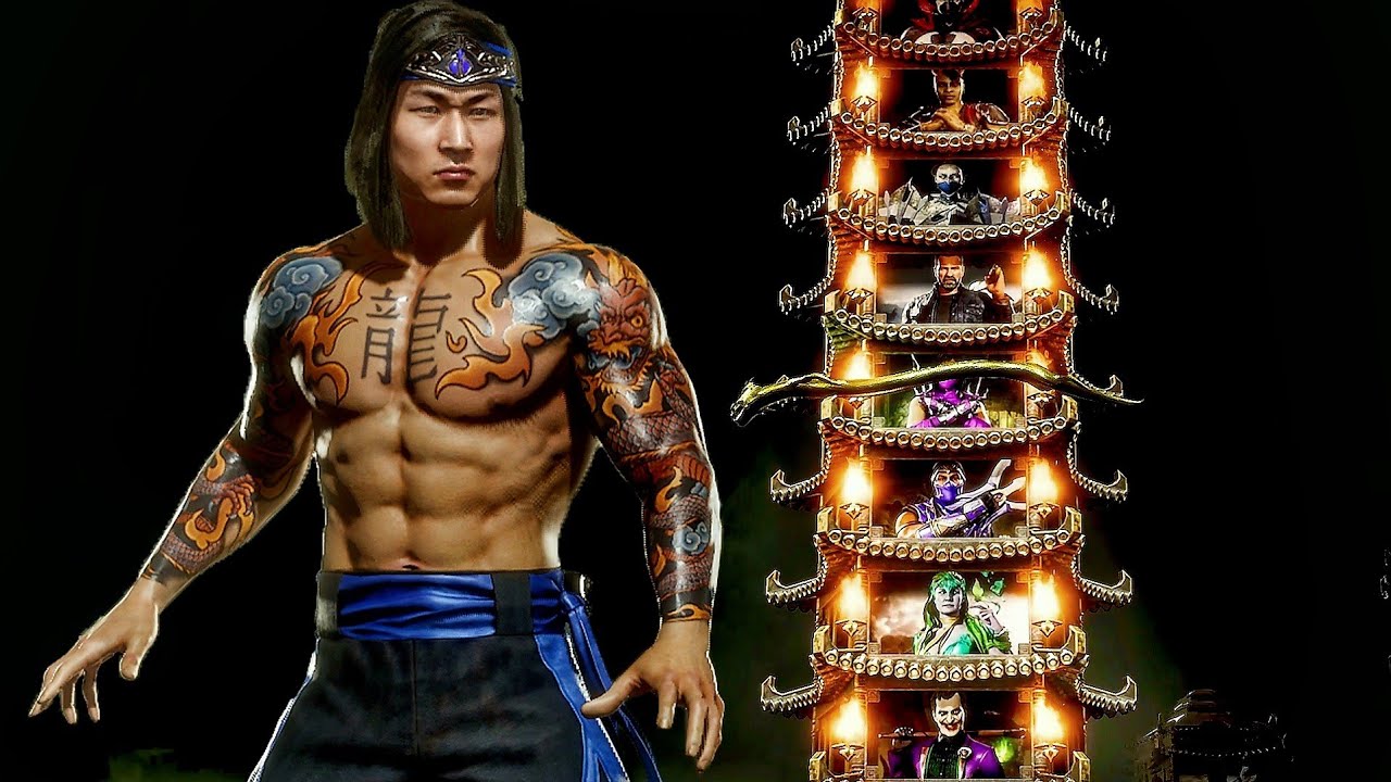 Champion Klassic Tower Tao Yin Liu Kang | Very Hard | Mortal Kombat 11 - No Commentary