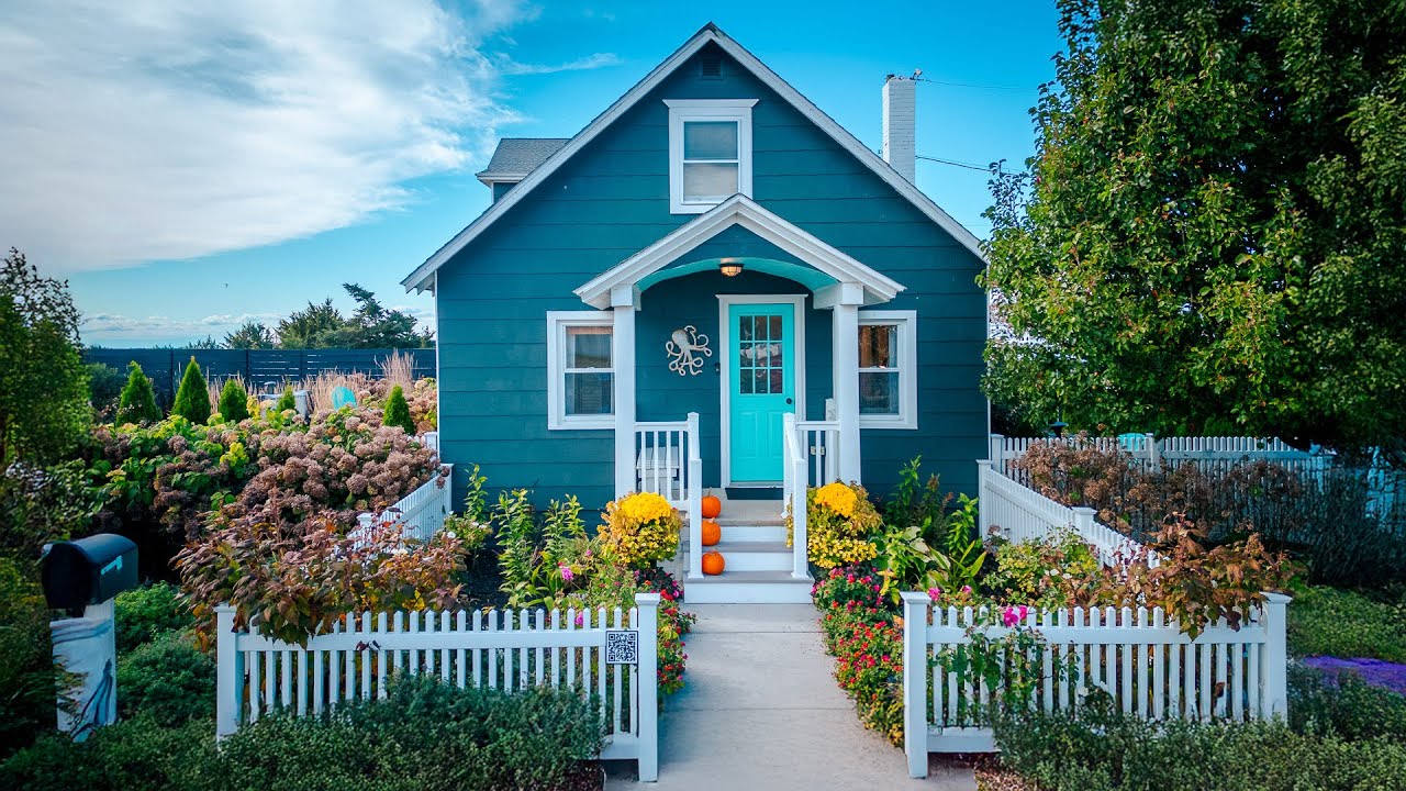 Mini Casa de 1940 Renovada a la Perfección 😱 | Pequeña, Moderna y Sorprendente