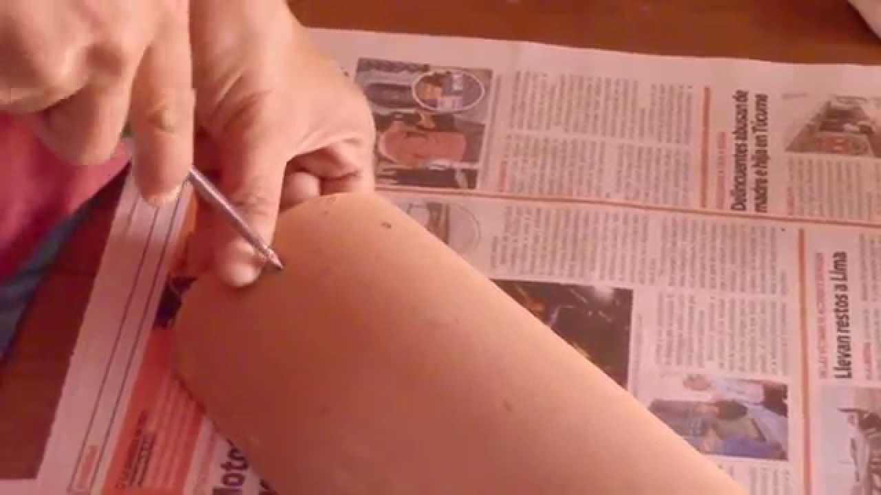 Teja Decorada - Paso 1: Preparación de la Teja