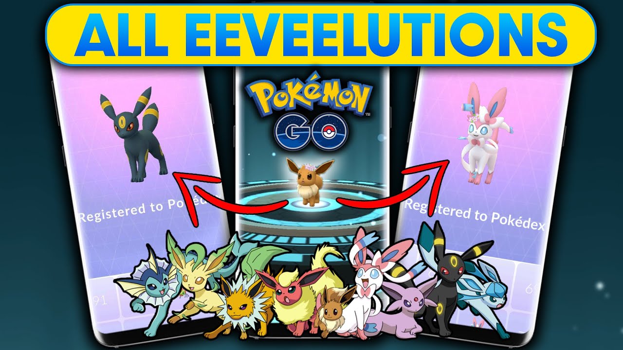 КАК ПОЛУЧИТЬ ВСЕ *EEVEELUTIONS* В POKEMON GO (ВКЛЮЧАЯ СИЛЬВЕОНА)