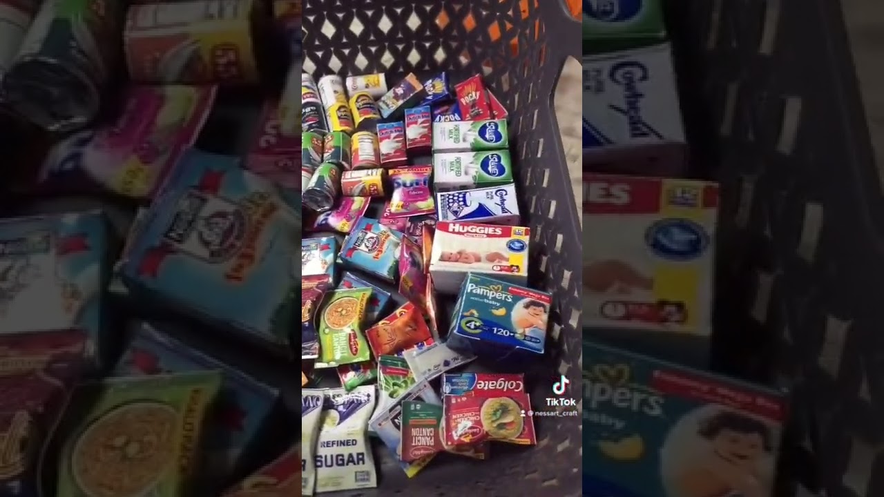 Mini Groceries #minifood  #miniatures #ministore  #groceries