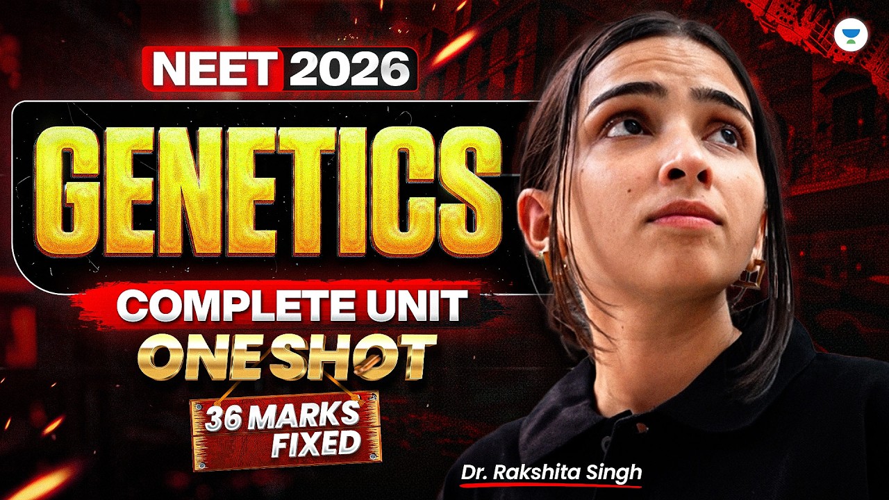 NEET 2026 Biology | Complete Genetics in One Shot 🔥 by Dr. Rakshita Singh