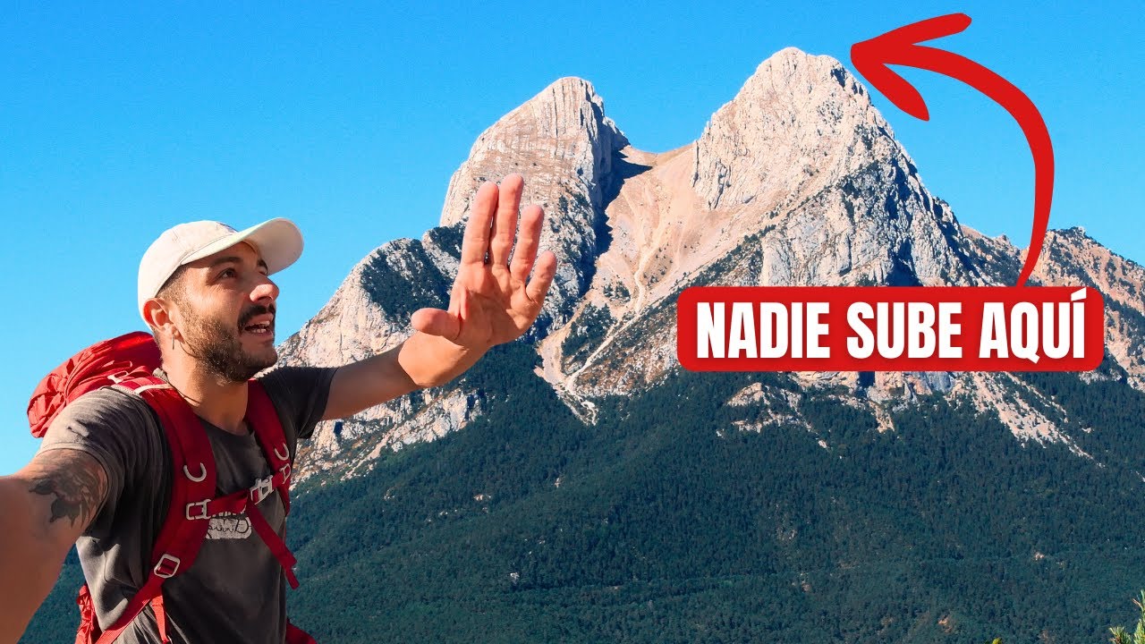 ¿Te atreverías a escalar el Pedraforca por este camino desconocido?