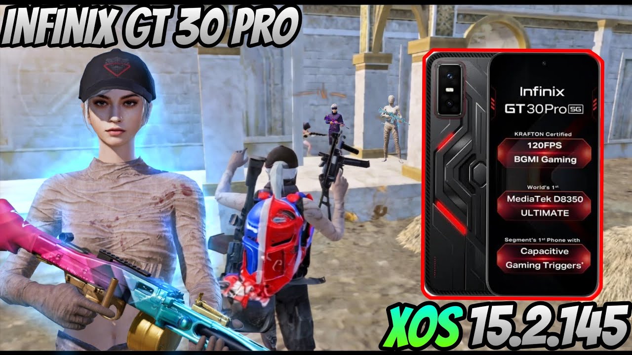 Infinix GT 30 Pro 120 FPS BGMI Test! 😱 New Update is INSANE! 🔥