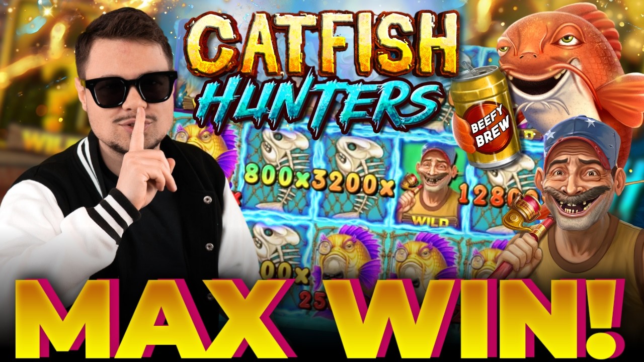ПЕРВАЯ ПОБЕДА С МАКСИМАЛЬНЫМ УСПЕХОМ В ИГРЕ CATFISH HUNTERS (ЛЕГЕНДАРНЫЙ УЛОВ) 🎣💥