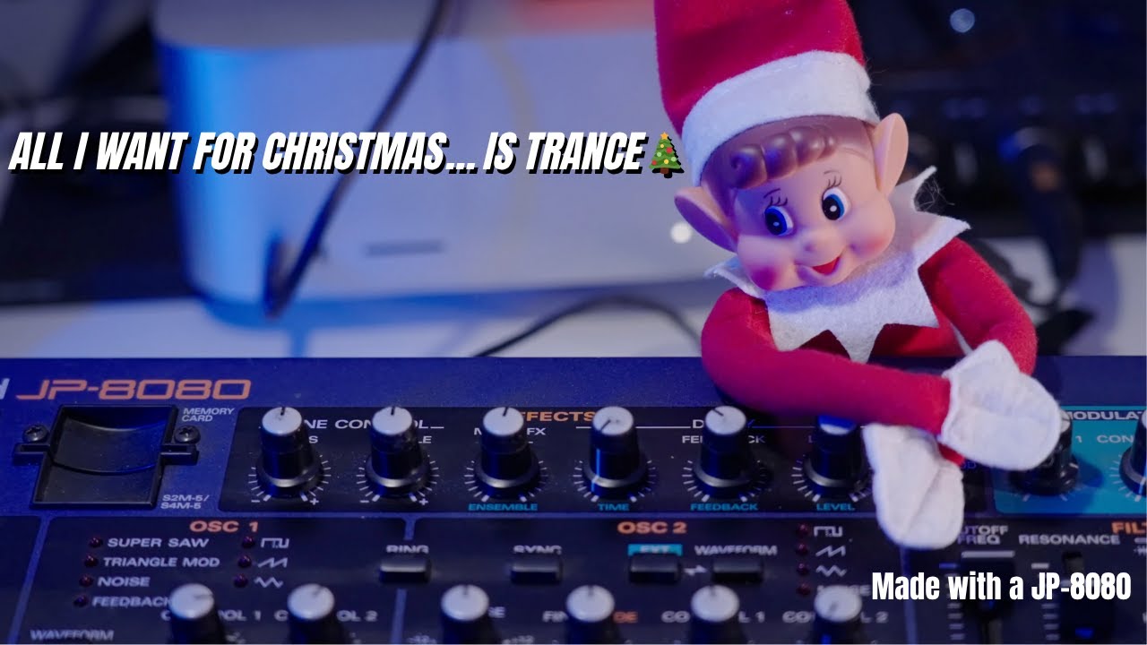 Christmas Songs… But TRANCE (Roland JP-8080 Remixes) 🎄✨