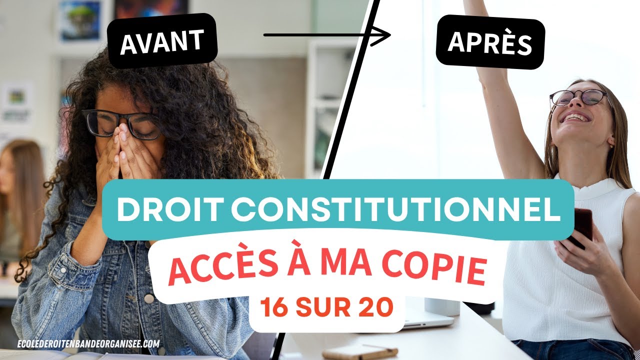 Dissertation en droit constitutionnel - Méthode