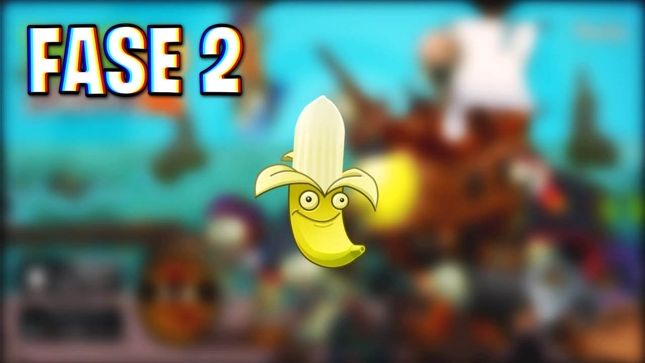 Novo Berçário De Plantas: Lança-bananas Fase 2 Plants Vs Zombies 2