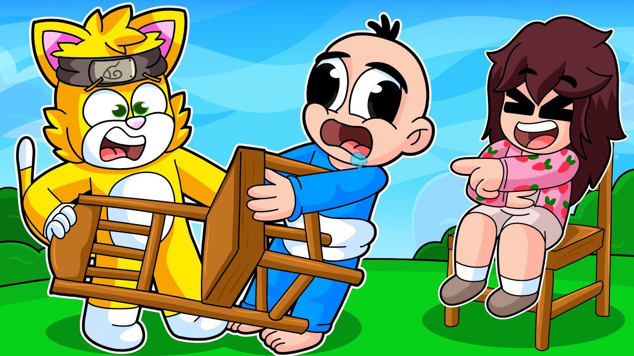 Michi Miau plays MUSICAL CHAIRS and LOSES his FRIENDS?