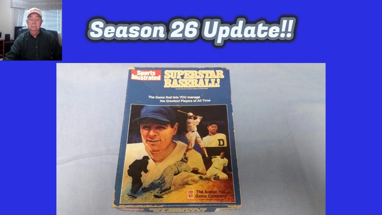 Superstar Baseball Season 26 Regular Season Stats
