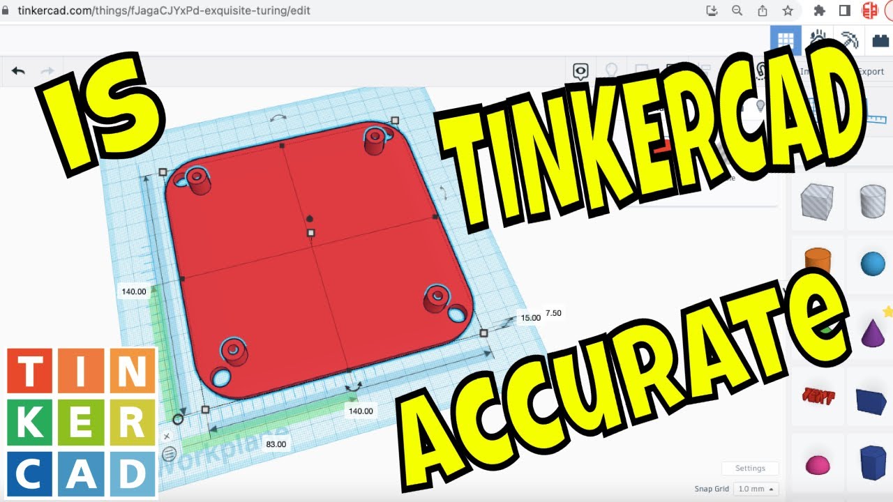 Хитрости Tinkercad для объемного проектирования