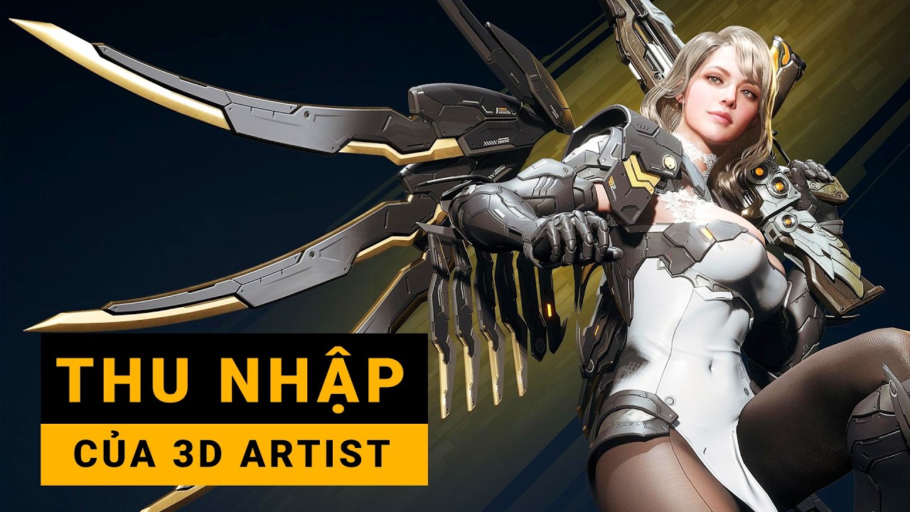 [EP4] Thu nhập của 3D Artist là bao nhiêu ? | Quang Huy