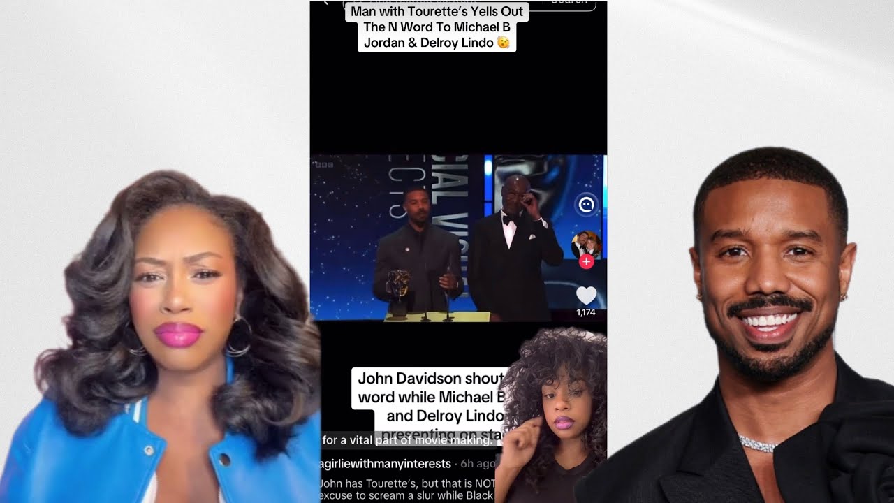 Yt Man With Tourette’s Calls Michael B Jordan & Delroy Lingo The N Word at The Bafta Awards SMH